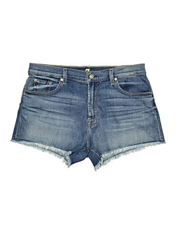 7 For All Mankind Denim Shorts (view 1)