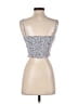 Sunday Best White Purple Sleeveless Top Size XS - photo 2