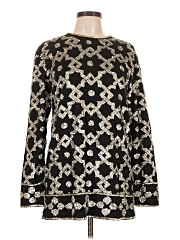 Adrienne Vittadini Long Sleeve Top (view 1)