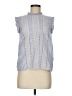 Topshop Silver Sleeveless Blouse Size 6 - photo 1