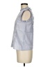 Topshop Silver Sleeveless Blouse Size 6 - photo 5