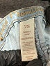 Justice Hearts Blue Jeans Size 7 - photo 3