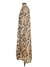 Ann Taylor 100% Polyester Paisley Tan Casual Dress Size 00 - photo 5