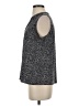 Anne Klein Gray Sleeveless Blouse Size S - photo 5