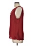 Laundry by Shelli Segal 100% Polyester Burgundy Sleeveless Blouse Size L - photo 5