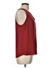 Laundry by Shelli Segal 100% Polyester Burgundy Sleeveless Blouse Size L - photo 4