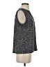 Anne Klein Gray Sleeveless Blouse Size S - photo 4