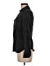 Express Design Studio Stripes Black Long Sleeve Blouse Size M - photo 5