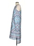 The Limited 100% Polyester Print Blue Casual Dress Size S - photo 5