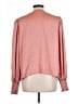 Express 100% Polyester Pink Long Sleeve Blouse Size L - photo 2