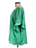 Umgee Green Short Sleeve Blouse Size L - photo 5