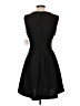 Ixia Solid Black Cocktail Dress Size L - photo 2