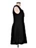 Ixia Solid Black Cocktail Dress Size L - photo 4