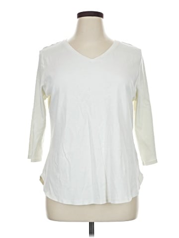 Isaac Mizrahi LIVE! 3/4 Sleeve Top (view 1)