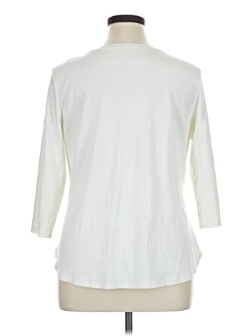 Isaac Mizrahi LIVE! 3/4 Sleeve Top (view 2)