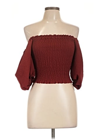 Express 3/4 Sleeve Blouse (view 1)