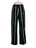 Alfani Stripes Black Casual Pants Size L - photo 1