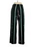 Alfani Stripes Black Casual Pants Size L - photo 2