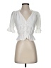 Kirious 100% Polyester White 3/4 Sleeve Blouse Size XS - photo 1