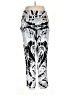 Mikoh 100% Rayon Print Silver Casual Pants Size Lg (3) - photo 2