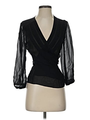 BCBGMAXAZRIA 3/4 Sleeve Blouse (view 1)