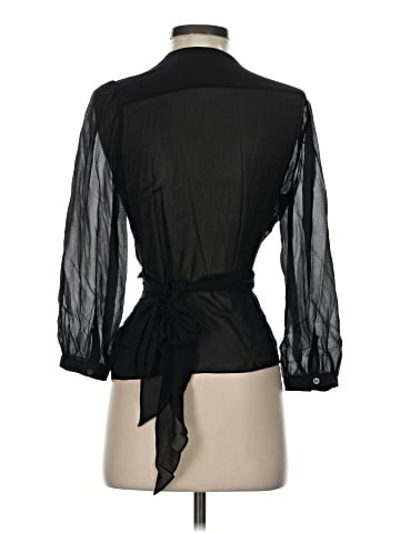 BCBGMAXAZRIA 3/4 Sleeve Blouse (view 2)