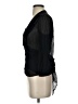 BCBGMAXAZRIA 100% Polyester Black 3/4 Sleeve Blouse Size S - photo 5