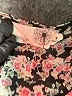 Everleigh Black Short Sleeve Blouse Size M - photo 4
