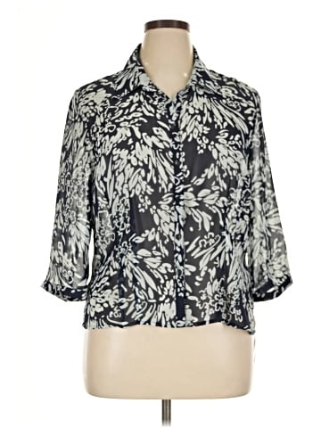 Croft & Barrow 3/4 Sleeve Blouse (view 1)