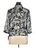 Croft & Barrow Silver 3/4 Sleeve Blouse Size XL - photo 2