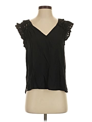 Aqua Sleeveless Blouse (view 1)