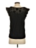 Aqua 100% Polyester Black Sleeveless Blouse Size S - photo 2