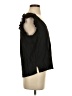 Aqua 100% Polyester Black Sleeveless Blouse Size S - photo 4