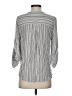 West Kei 100% Rayon Silver 3/4 Sleeve Blouse Size S - photo 2