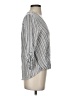 West Kei 100% Rayon Silver 3/4 Sleeve Blouse Size S - photo 4