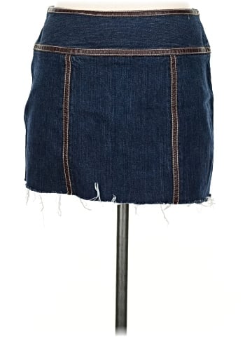 MICHAEL Michael Kors Denim Skirt (view 2)