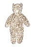 American Widgeon 100% Polyester Animal Print Ivory One Piece Snowsuit 0-3 MO / 3 MO - photo 1