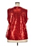 NY Collection 100% Polyester Red Sleeveless Blouse Size 2X - photo 2