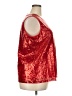 NY Collection 100% Polyester Red Sleeveless Blouse Size 2X - photo 4