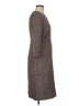 J.Crew Tweed Gray Casual Dress Size 6 - photo 4