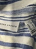 Susan Graver Stripes Blue Long Sleeve Button-Down Shirt Size M - photo 7