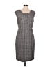 Classiques Entier Tweed Gray Casual Dress Size 8 - photo 1