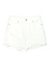 H&M Solid White Shorts Size XL - photo 1