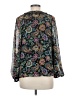 CeCe 100% Polyester Black 3/4 Sleeve Blouse Size M - photo 2