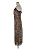 Papermoon 100% Polyester Animal Print Brown Cocktail Dress Size M - photo 5