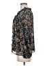 CeCe 100% Polyester Black 3/4 Sleeve Blouse Size M - photo 5