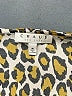 Chaus Animal Print Brown Short Sleeve Blouse Size M - photo 7