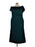 Eliza J Teal Cocktail Dress Size 24W - photo 1