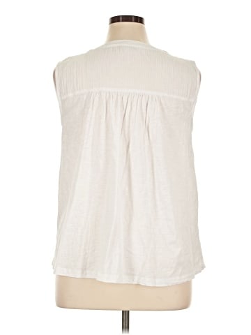 Ann Taylor LOFT Sleeveless T-Shirt (view 2)