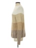 Halogen Color Block Tan Turtleneck Sweater Size S - photo 5